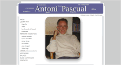 Desktop Screenshot of antonipascual.org